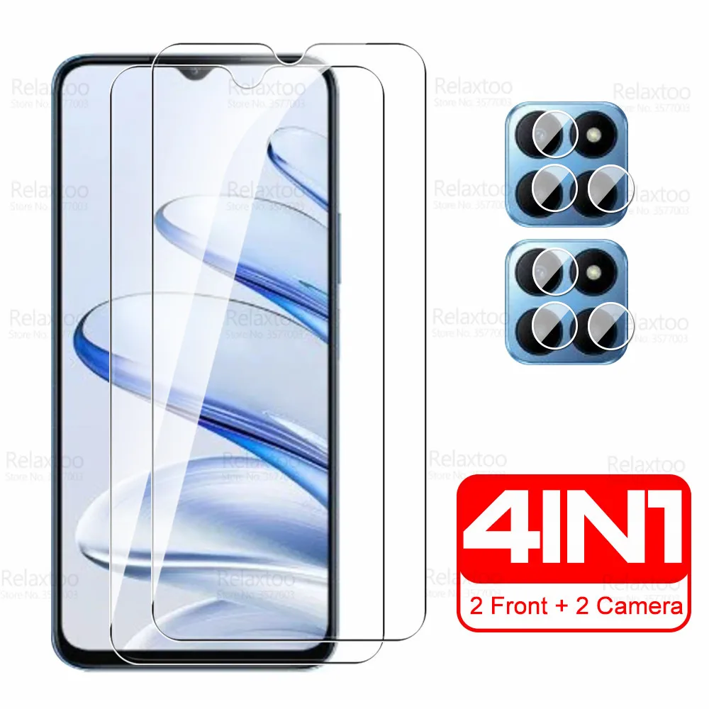 

Защитное закаленное стекло для камеры Honor 70 Lite, 4 в 1