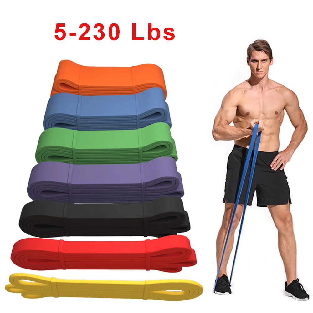 

Rubber Pull Training Up Home Fitness Resistance Bands Fitness Assist Expander Rubber Gym Workout Loop Equipment Band Strength