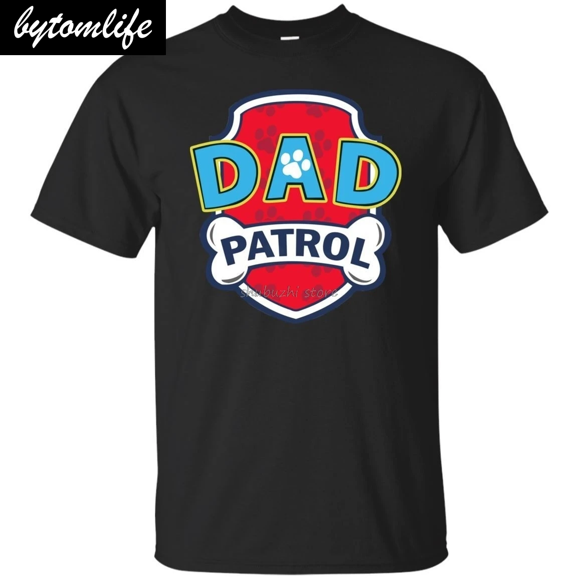 

Funny Dad Patrol Shirt Dog Dad T Shirt Mens Black Navy Short Sleeve Size S-6XL Cool Casual pride t shirt men sbz1379