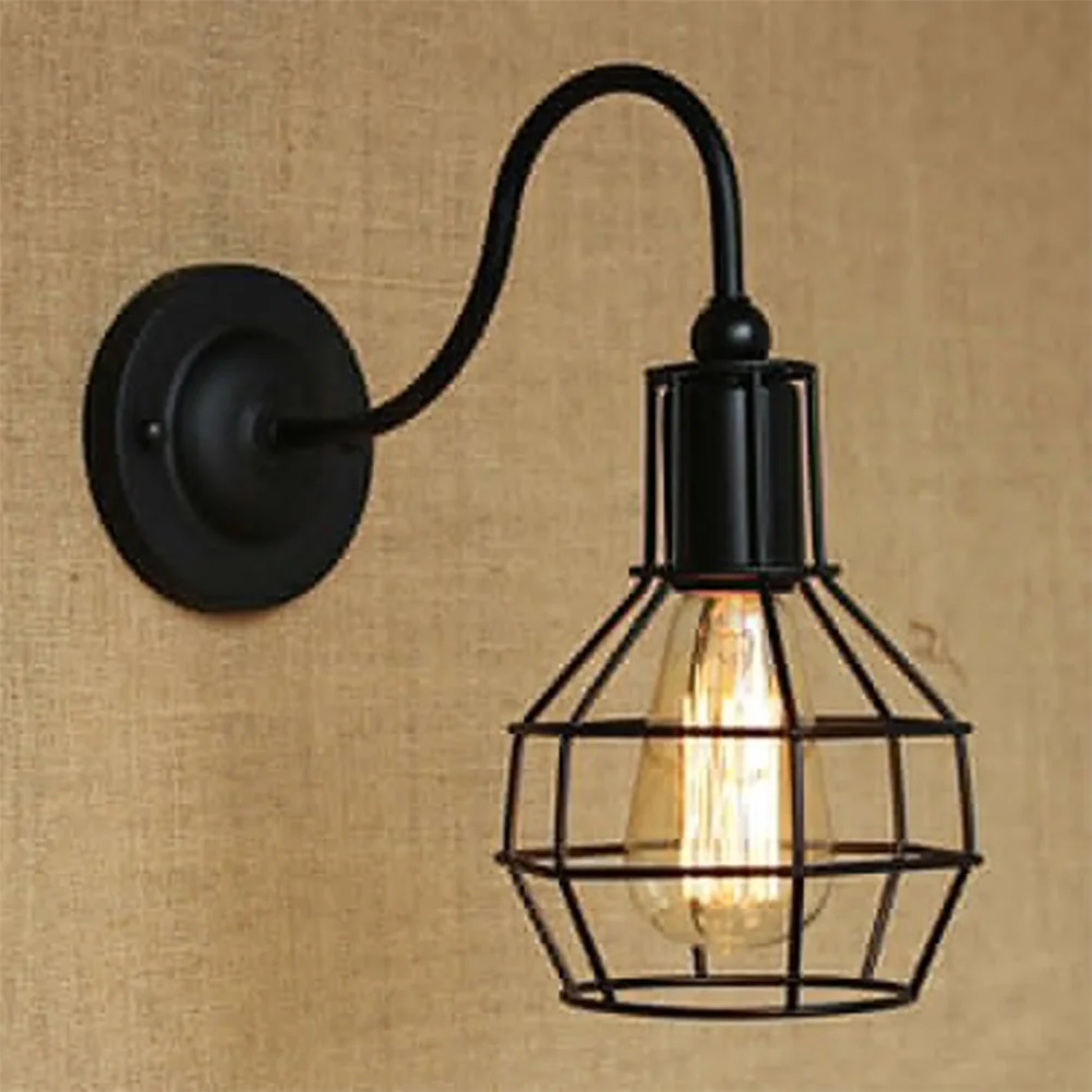 

Party Pendant Accessory Decor Table Home Lamp Shade Bedroom Ceiling Iron Retro DIY Vintage Guard Cage