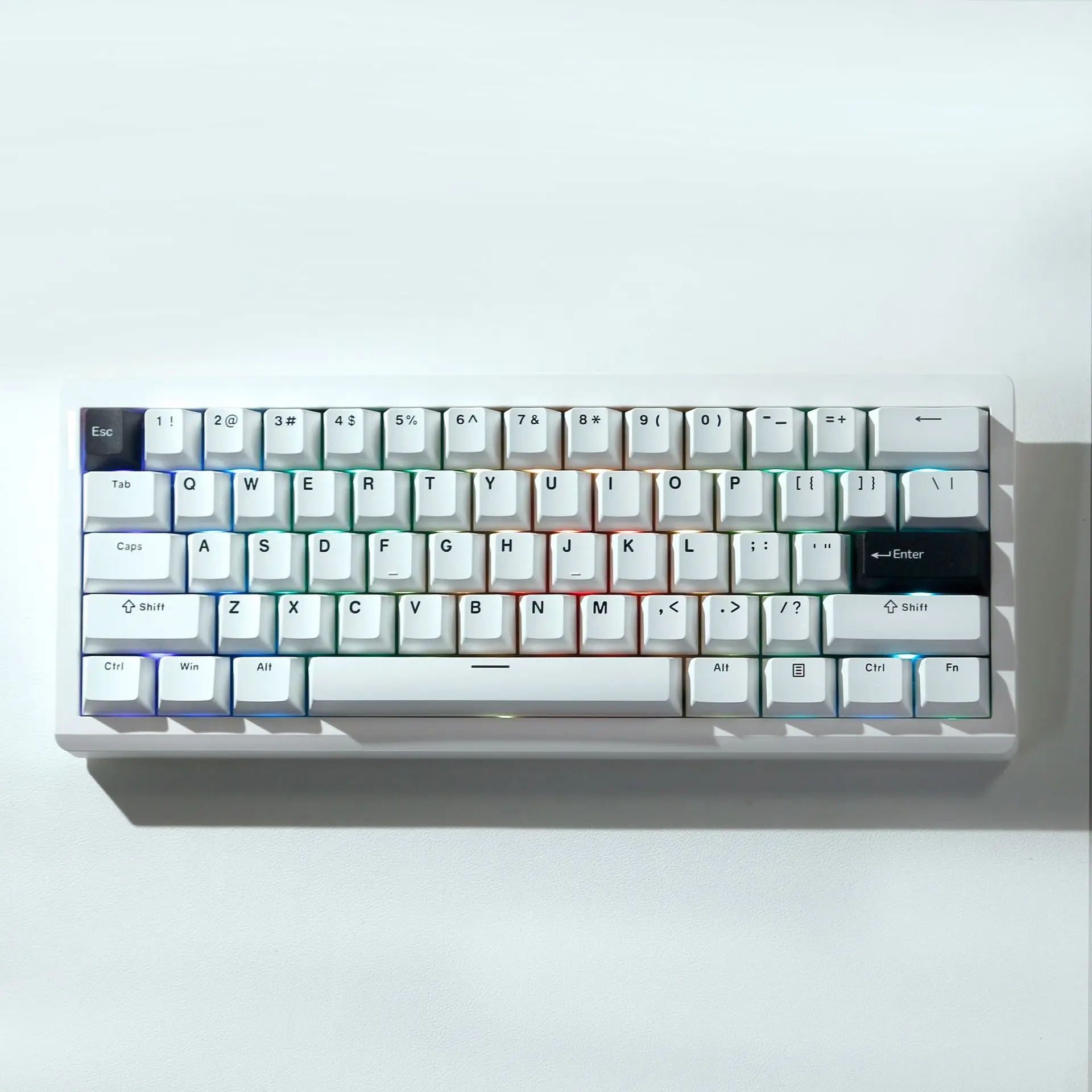 Механическая игровая клавиатура ZUOYA GMK61 3 режима 2 4 ГГц беспроводная