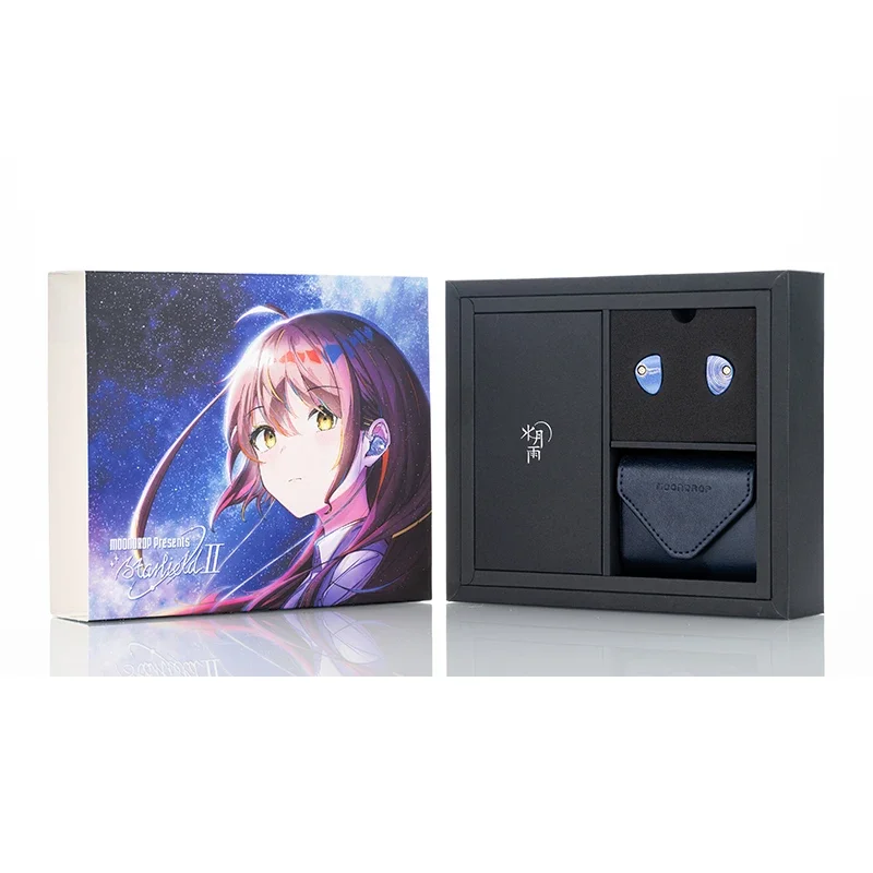 Наушники-вкладыши Moondrop Starfield II Hi-Fi Динамики углеродная нанотрубка диафрагма IEM с