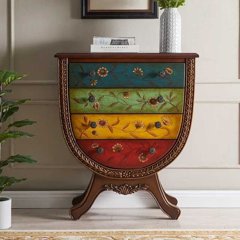 Шкаф для гостиной винтажный скандинавский маленький ящик дома витрина Esposizione