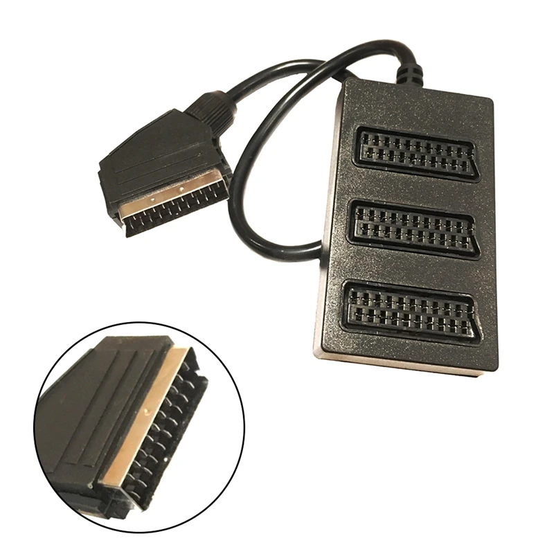 Трехусторонний разветвитель Scart