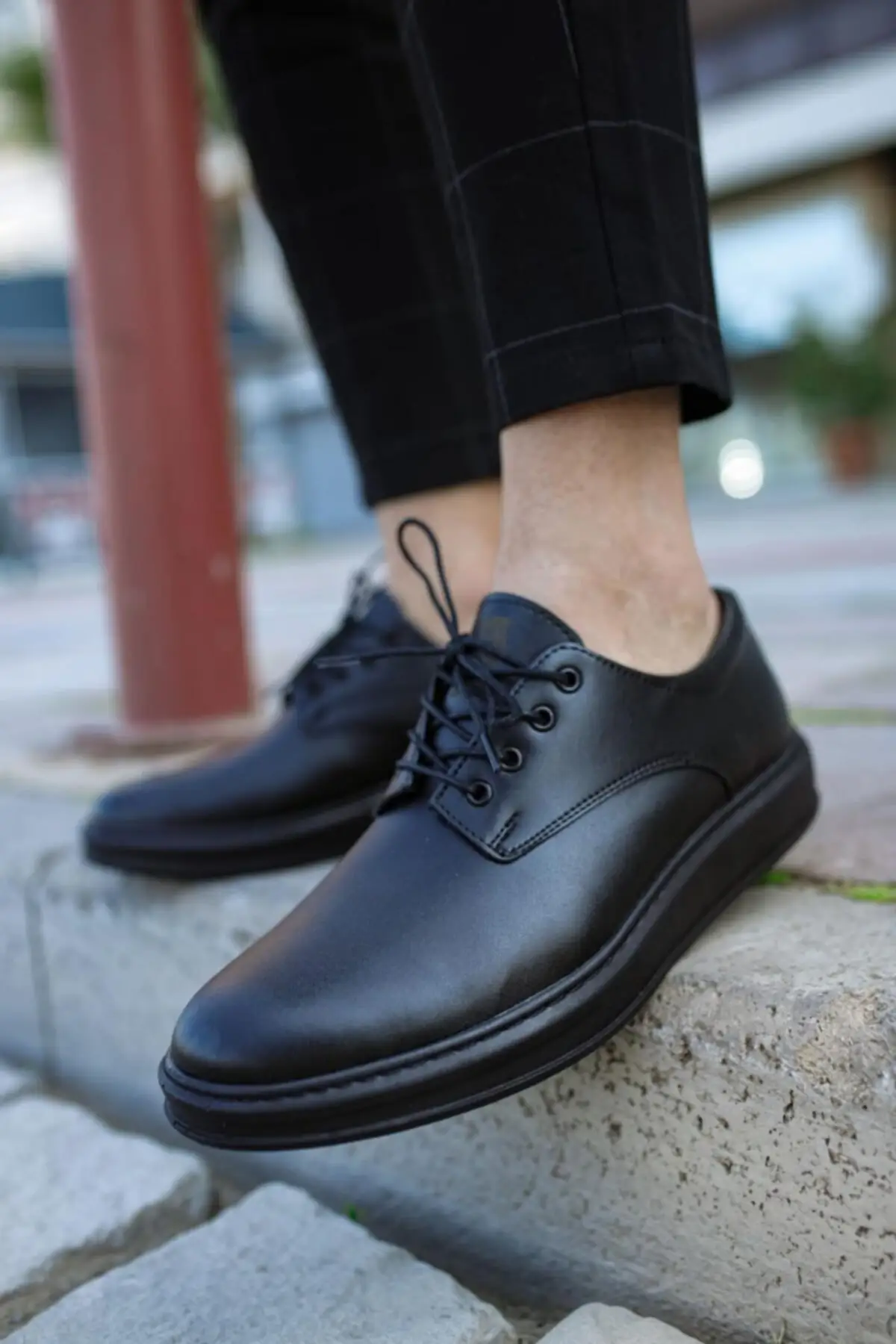 

Classic Men's Shoes 001 Black light fashion comfort special day
