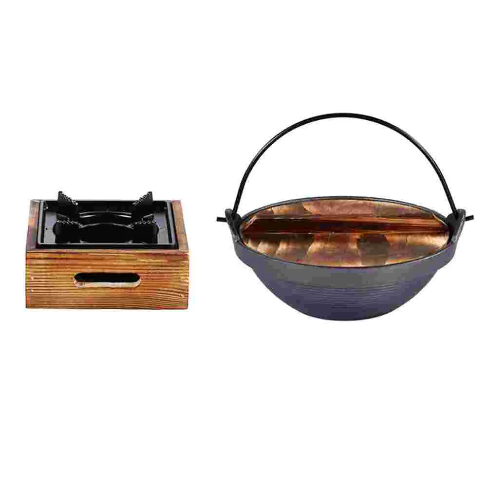 Sukiyaki уличная посуда подвесная кастрюля для отмены антипригарная глина жарки