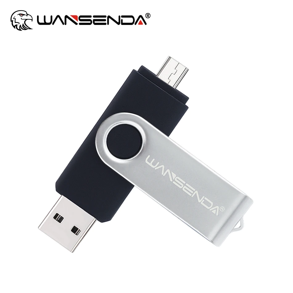 

Wansenda OTG USB флеш-накопитель, 4 ГБ 8 ГБ 16 ГБ 32 ГБ 64 ГБ 128 ГБ 256 ГБ