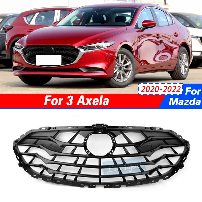 Высококачественная решетка для переднего бампера из АБС-пластика Mazda 3 AXELA 2020 2021