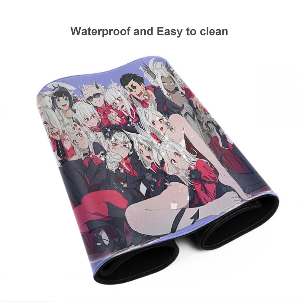 

XXL Mouse Pad Helltaker Anime Alfombrilla Gaming Accessories Tapis De Souris Non-slip Mouse Pad Large Mausepad 40X90CM Table Mat