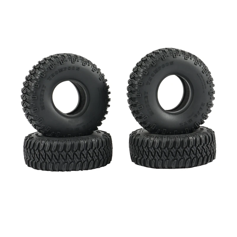 

4PCS 95MM 1.55Inch Rubber Wheel Tires Tyre for RC Crawler Car Axial Jr 90069 D90 TF2 Tamiya CC01 LC70 MST JIMNY