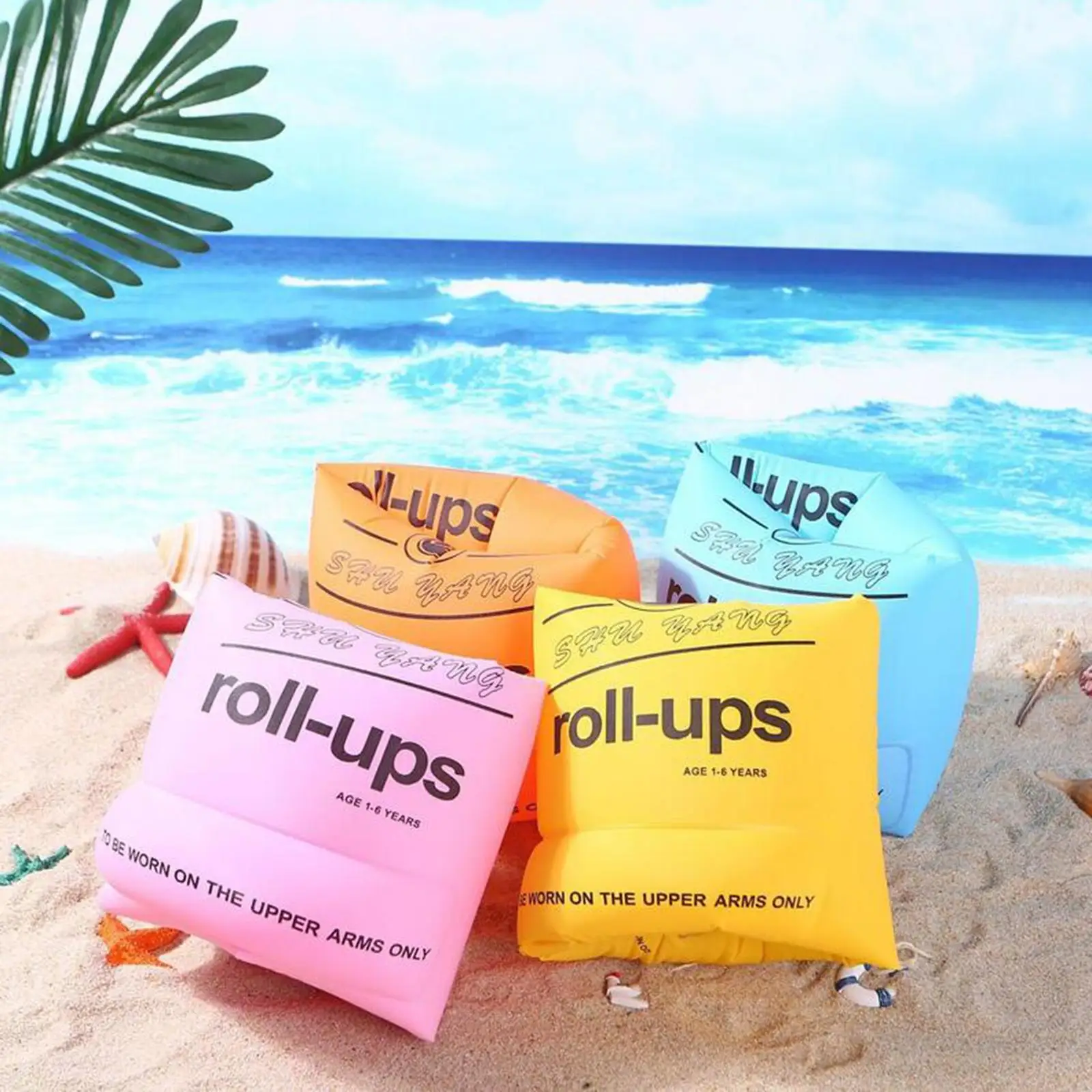 Симпатичное кольцо на руку для детей и взрослых надувные поплавки плавания из