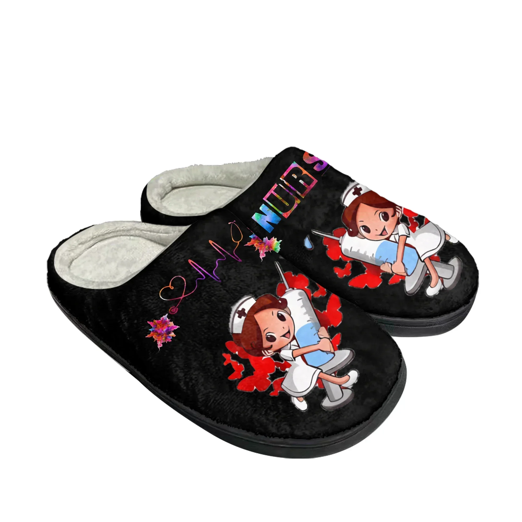 Новые домашние тапочки Heart Beat Brand: хлопковые, плюшевые, для мужчин и женщин, повседневные, теплые, на заказ (art.: 3920db026ea5a) - 3920db026ea5a