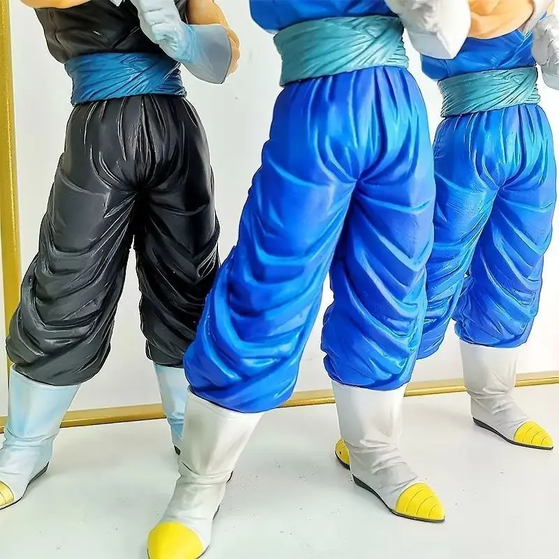 Фото Супер размер 33 см Dragon Ball Beijit Фигурка Super Saiyan Blue King Beijit Fusion Warrior Коллекционная игрушка ручной работы для взрослых №3