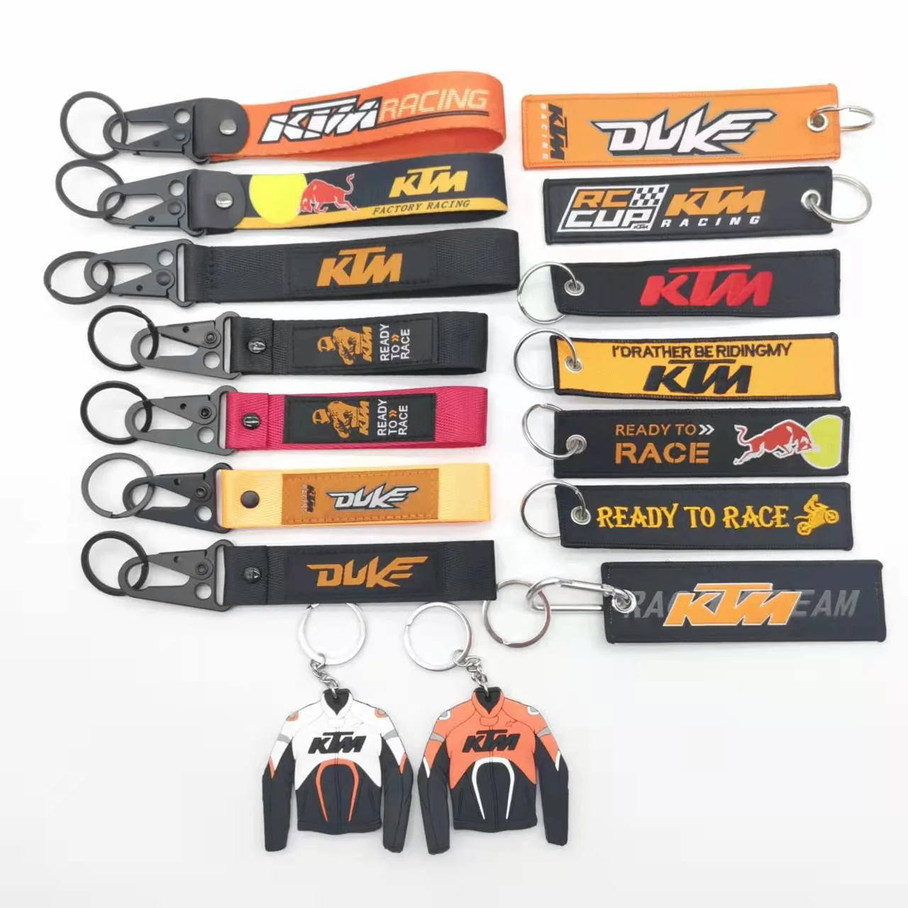 Аксессуары для мотоциклов 2021 брелок ключей с вышивкой KTM 390 690 200 Duke 125 RC390 RC200 RC125 |