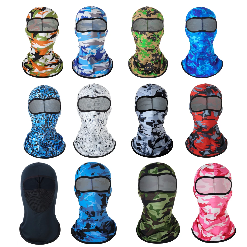 

Cycling Full Face Mask Military Camouflage Balaclava Outdoor Fishing Hunting Hood Protection Army Sports Helmet Liner Scarf