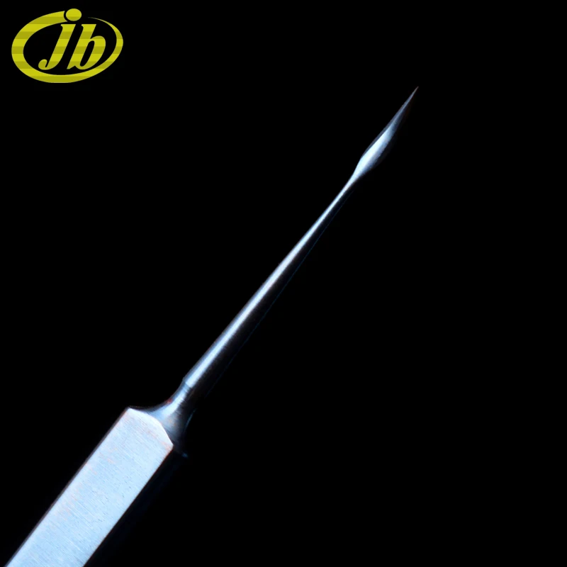 Foreign body needle stainless steel 12.5cm titanium alloy ophthalmic instruments sharp straight handle
