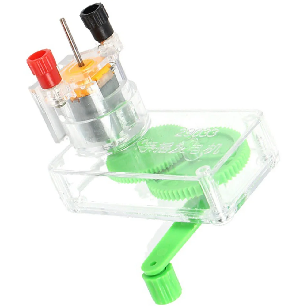 

Generator Hand Crank Electricitydiy Experiment Science Emergency Kit Experimental Physical Invention Experiments Scientific Kids