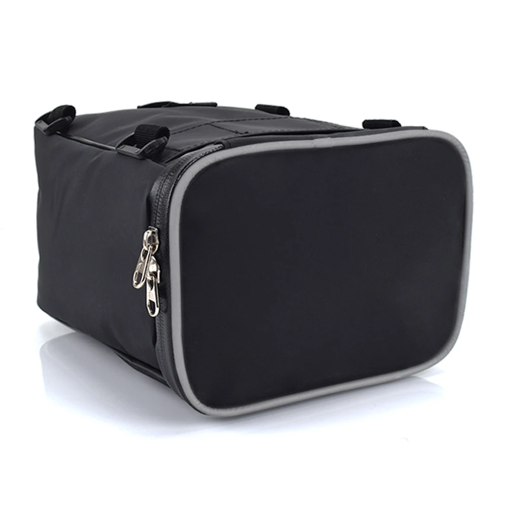 

Brand New Electric Bike Bag Storage 20*184*140mm 500D PVC Mesh Cloth 6L Black E-bike Lithuim Carry Hanging Pouch
