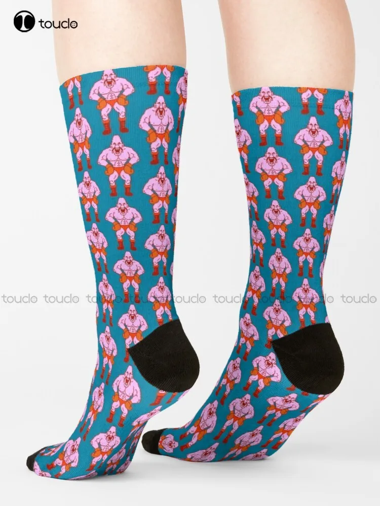 

Soda Popinski - Punch Out Socks Funny Socks For Women Street Skateboard Socks Unisex Adult Teen Youth Socks Hd High Quality Art