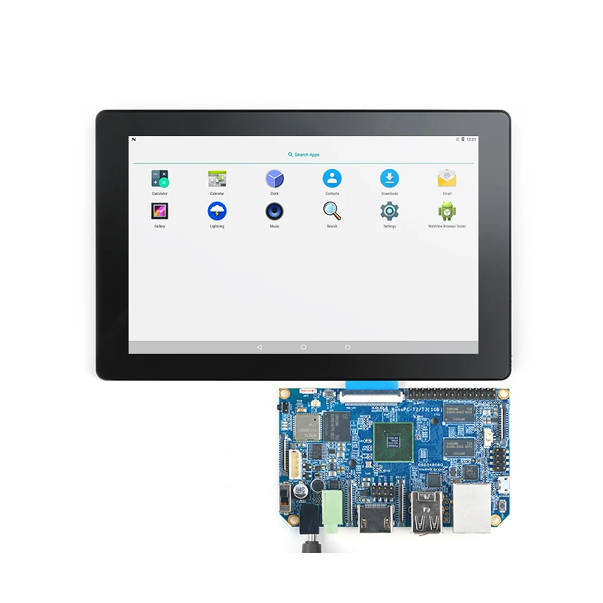

For Nanopc-T2 Development Board with Case S5P4418 Quad Core Cortex-A9 1GB DDR3 Wifi Bluetooth for Ubuntu Android Without