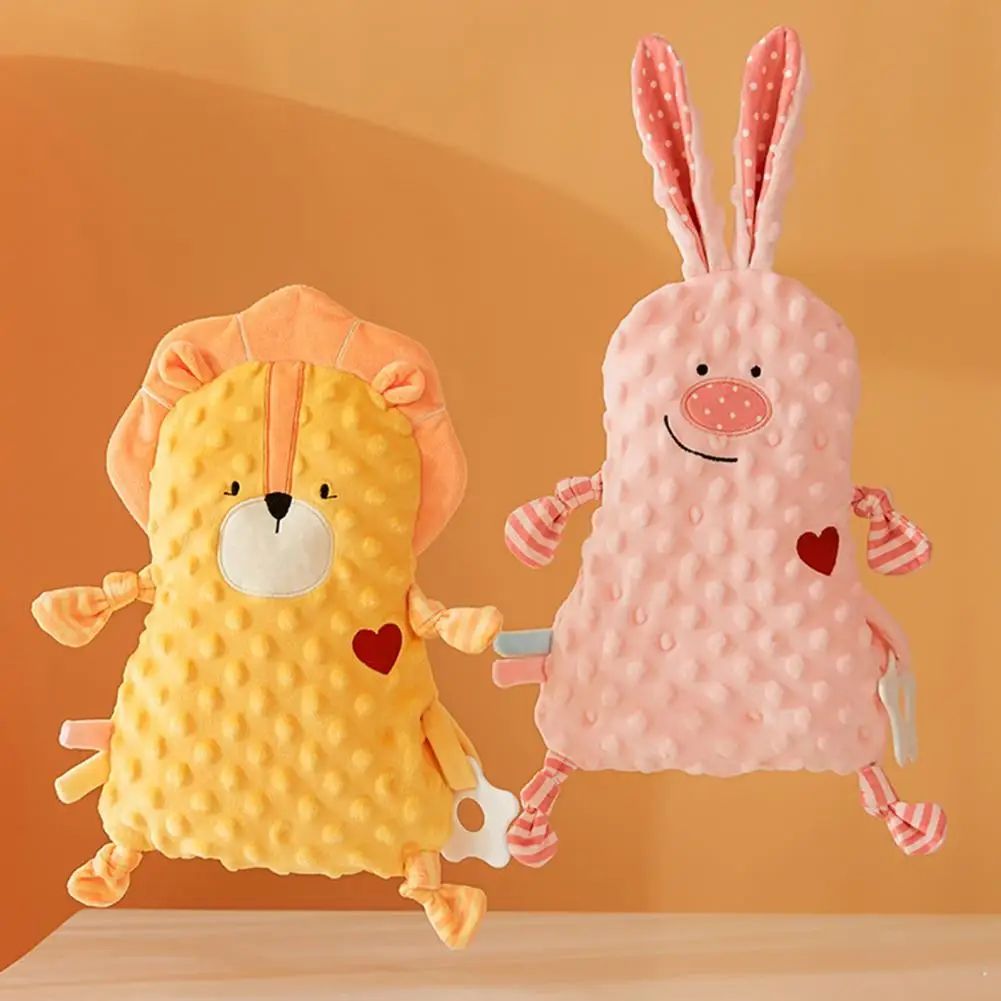 

Soothing Towel Delicate Beautiful Fluorescent Free Baby Boys Girls Comforting Plush Doll Sleeping Toy for Infant