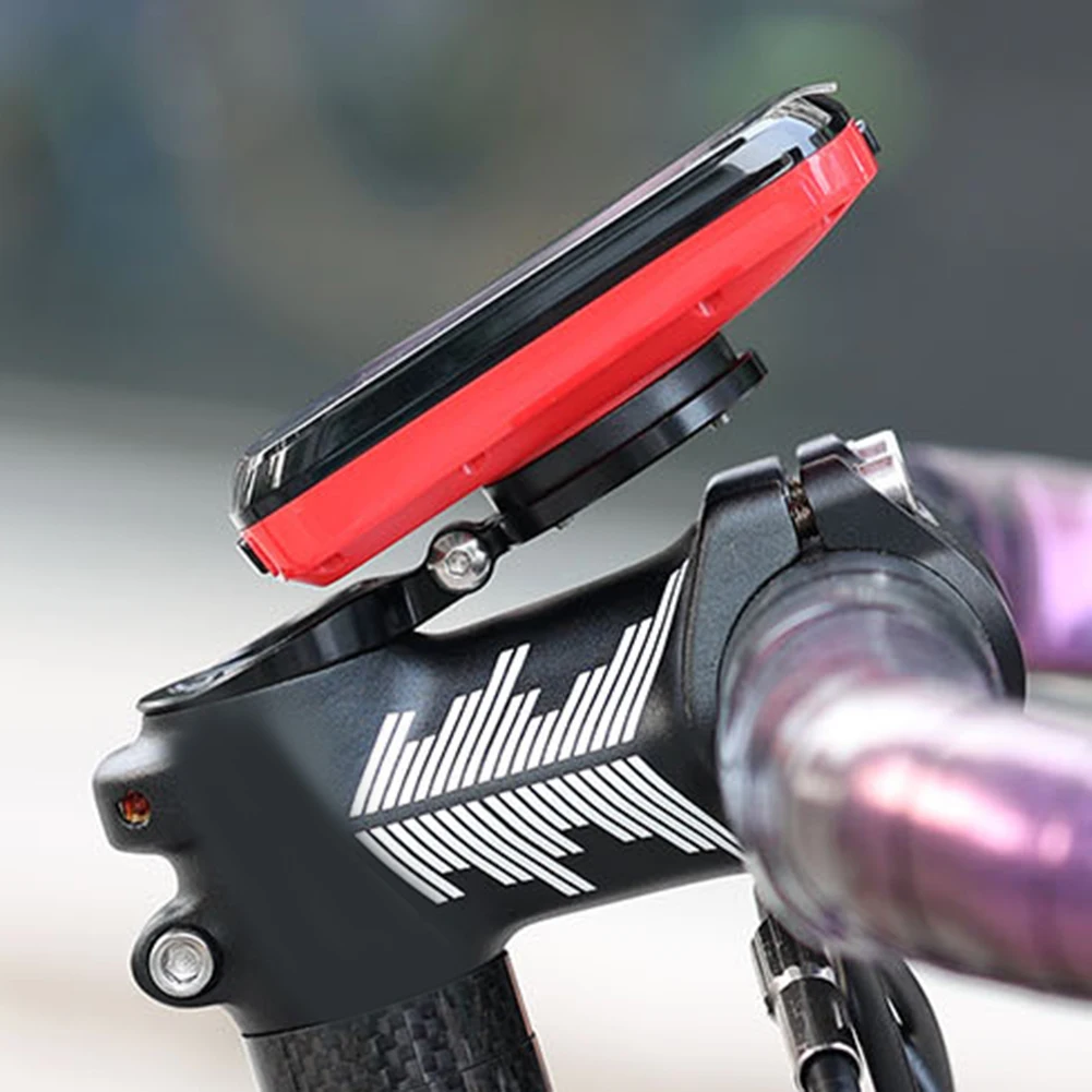

Bike Cap Extension Bracket Parts For Bike Accessories Bicycle Bracket Headset Cover For GARMIN WAHOO BRYTON Black