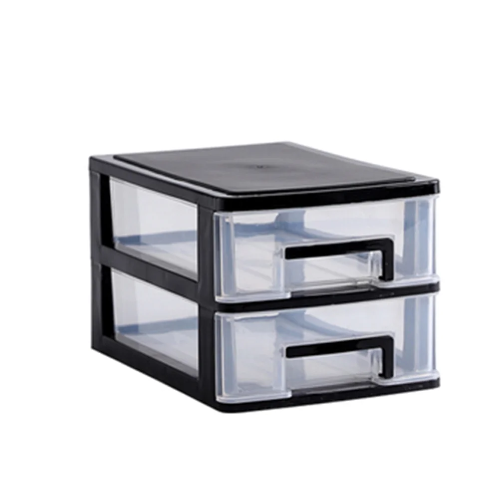 

Drawers Storage Organizer Drawerplastic Desktop Desk Box Makeup Holder Andtype Organizers Clear Makesundries Containers Brush