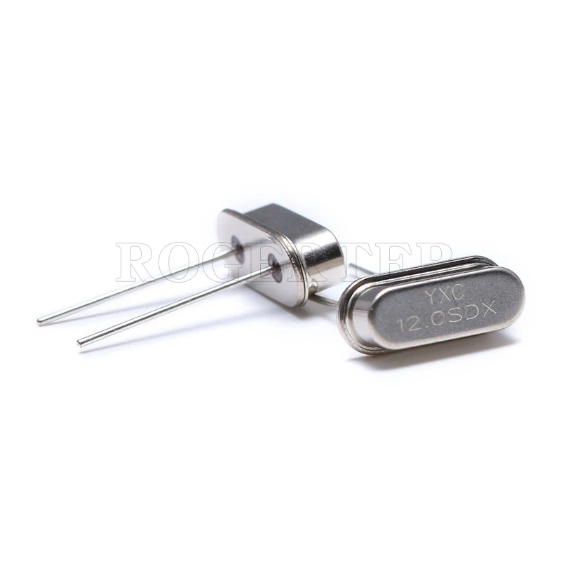 

10pcs In-line passive crystal oscillator/HC-49US 12MHz 20ppm 20PF X49SD12MSD2SC