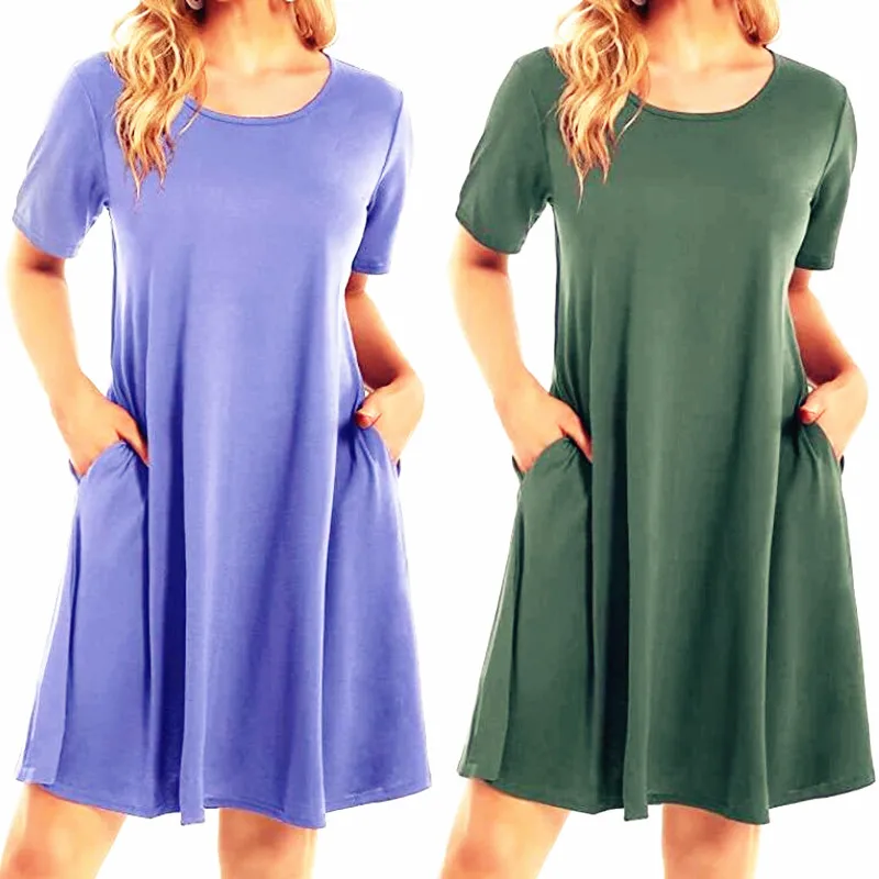 

Женское винтажное платье с рюшами, повседневное свободное платье с карманами, большие летние элегантные праздничные пляжные платья с принт...