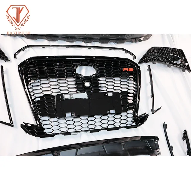 Комплект кузова переднего бампера Materia аксессуары JY Factory ABS для Corolla Cross черный