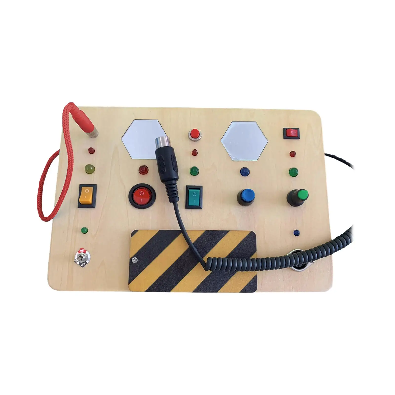

Wooden Sensory Board Wooden Busy Board for Kids Boys Girls 1 2 3 4 Year Old