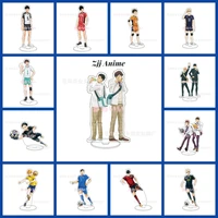 anime haikyuu acrylic stand figure model table plate volleyball boys action figures toys activities desk decor ornaments gifts