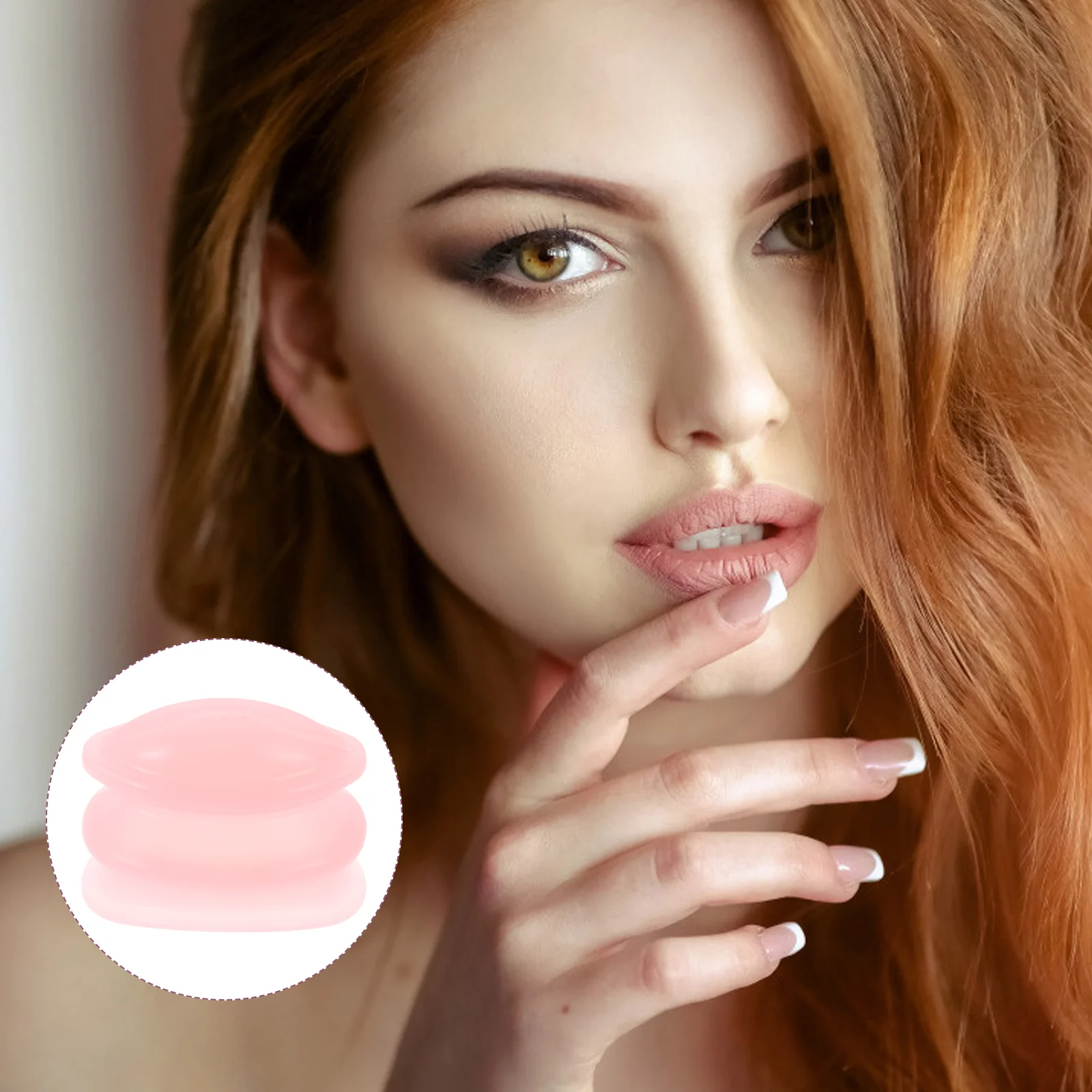 

Lip Enhancer Device Silicone Lip Bigger Plumper Mouth Lip Plumping Device Lip Augmentation Lip Plumper