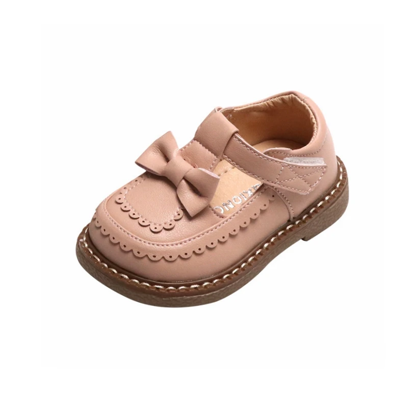 Туфли с бахромой на плоской подошве для девочек классические туфли в стиле ретро