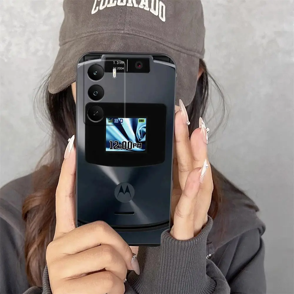 Фото Яркий винтажный чехол M-Motorola для телефонов Realme C100 C100I C83 C85 C75 C71 C65 C63 C55 C53 C35 C33 C30 C11 7 6 GT. №1