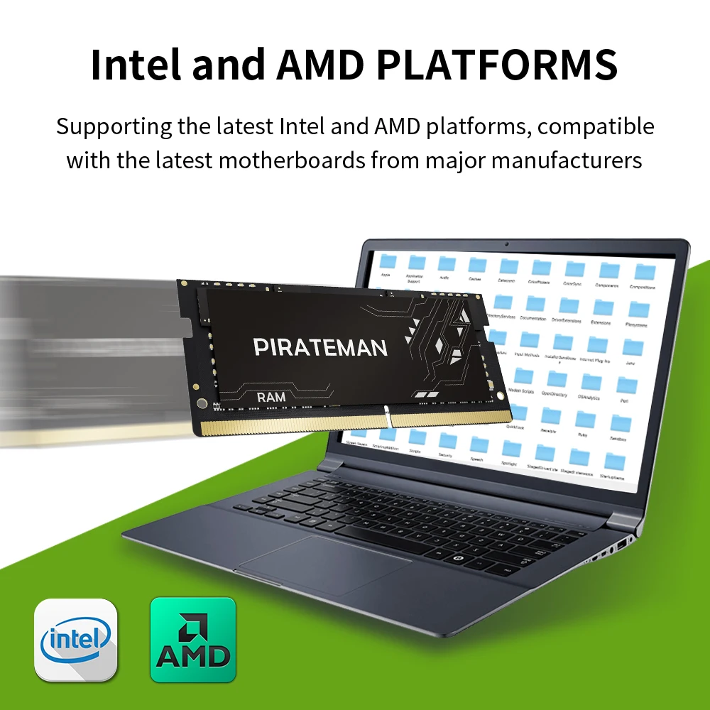 Оперативная память для ноутбука PIRATEMAN DDR4 4 ГБ 8 16 2400 2133 2666 3200 МГц 19200 17000 21300 SODIMM RAM Memory