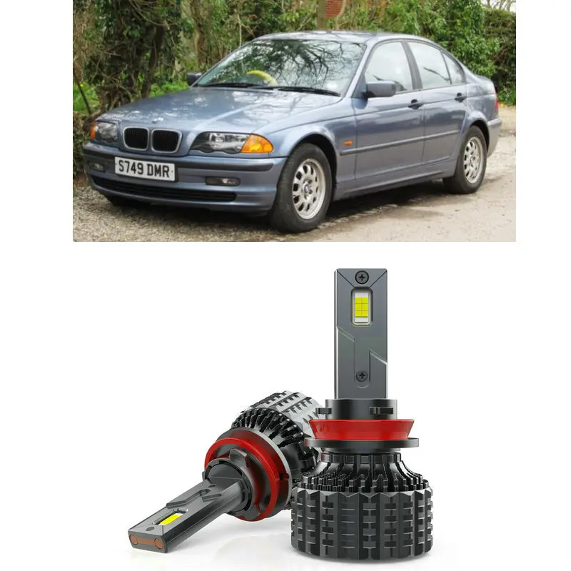 

H7 led 90W Автомобильные светодиодные фары для Bmw e46 Автомобильная фара автомобильные аксессуары без ошибок Canbus