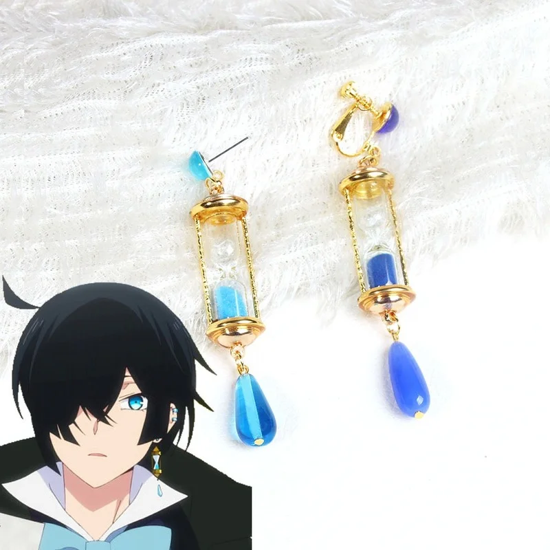 

The Case Study of Vanitas Drop Stud Earring Women Hourglass Pendant Earrings Geometric Jewelry Party Gold Trendy Metal Kolczyki