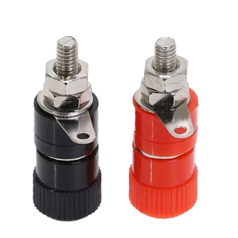 1 пара (красные + черные) связующие клеммы, 4 мм вилка типа «банан», разъем 4 мм, коннектор для усилителя Arduino