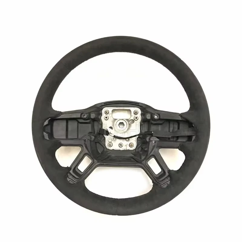 Руль из углеродного волокна с подогревом подходит для Land Rover Defender L663 замшевый