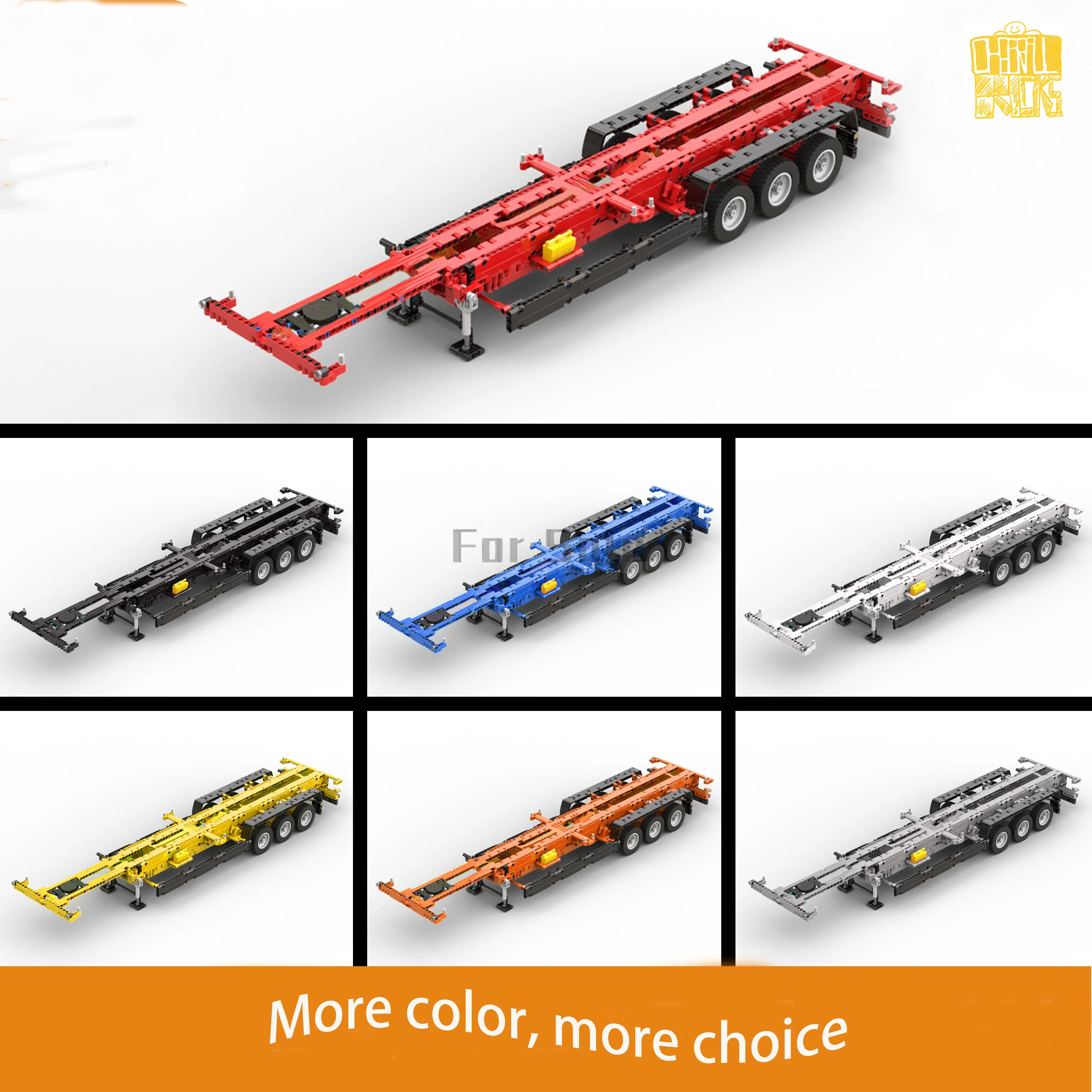 _ Модель зарубежного контейнера с PDF-рисунком строительные блоки кирпичи детские