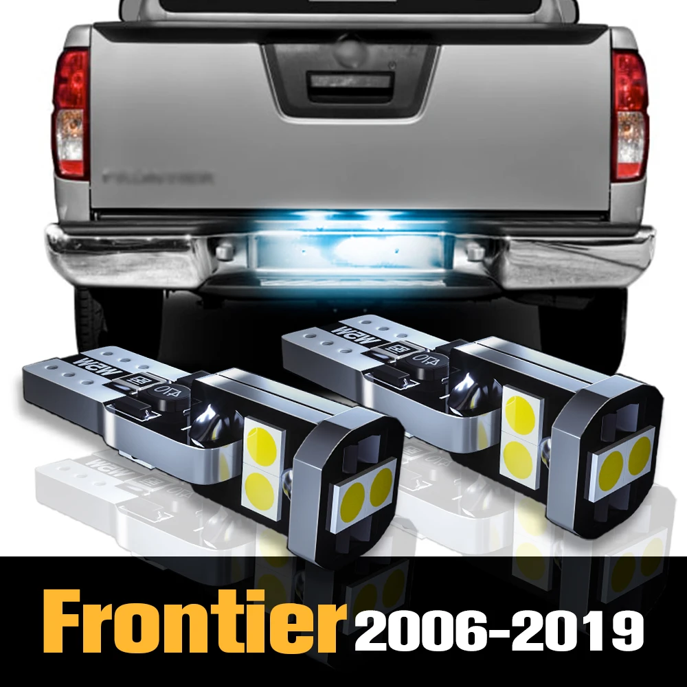 2 шт. Canbus светодиодные лампы освещения номерного знака аксессуары для Nissan Frontier