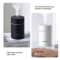 portable 300ml usb humidifier desktop misting aroma diffuser with night light 2 modes auto power off air humidifier for home car