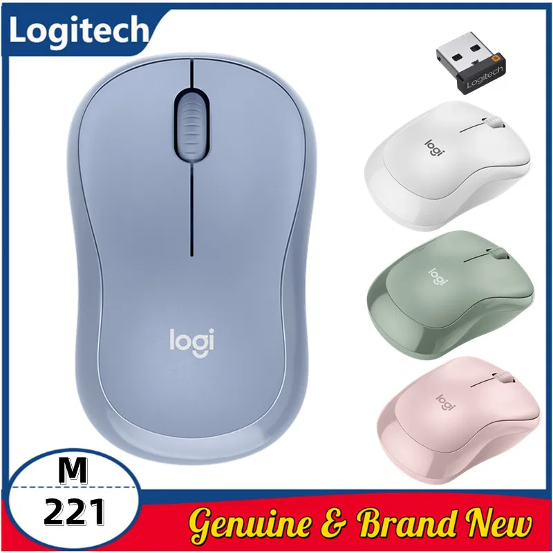 

Original Logitech – souris optique de jeu M221, sans fil, , 2.4GHz, pour Mac OS/windows 10/8/7