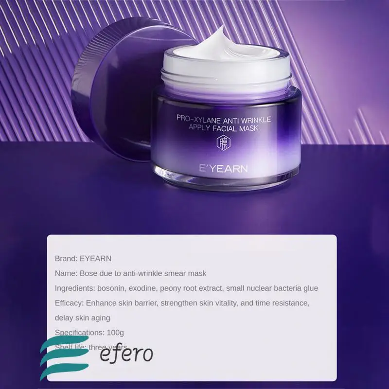 

Bosonin Face Mask Cleansing Whitening Moisturizing Oil Control Anti-aging Facial Skin Care Anti-wrinkle Wash-free Mask