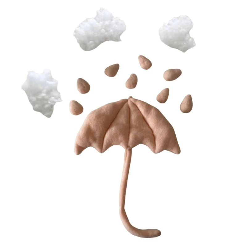 Реквизит для фотографий ребенка зонтик облако капля дождя набор реквизита