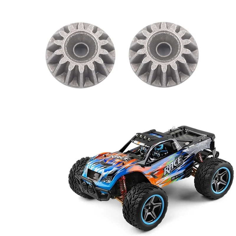 2 шт. металлическая коническая шестерня 104019-2228 для WLtoys 104009 104016 12402-A 104019 Запчасти