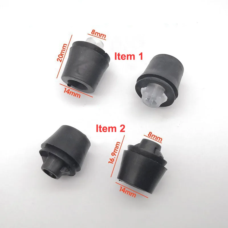 

2/4Pcs Trunk Buffer Rubber Pier Door Buffer Shock Anti-Collision Pad For Toyota Levin Carola Camry Vios CROWN MARK X