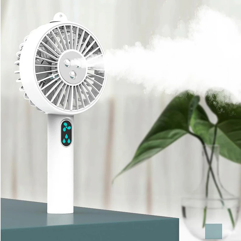 

Camping Portable Rechargeable Fan Xiomi Nano Spray Moisturizing Table Desk Cooling USB Desktop Humidifier Cooler Small Mini Fans