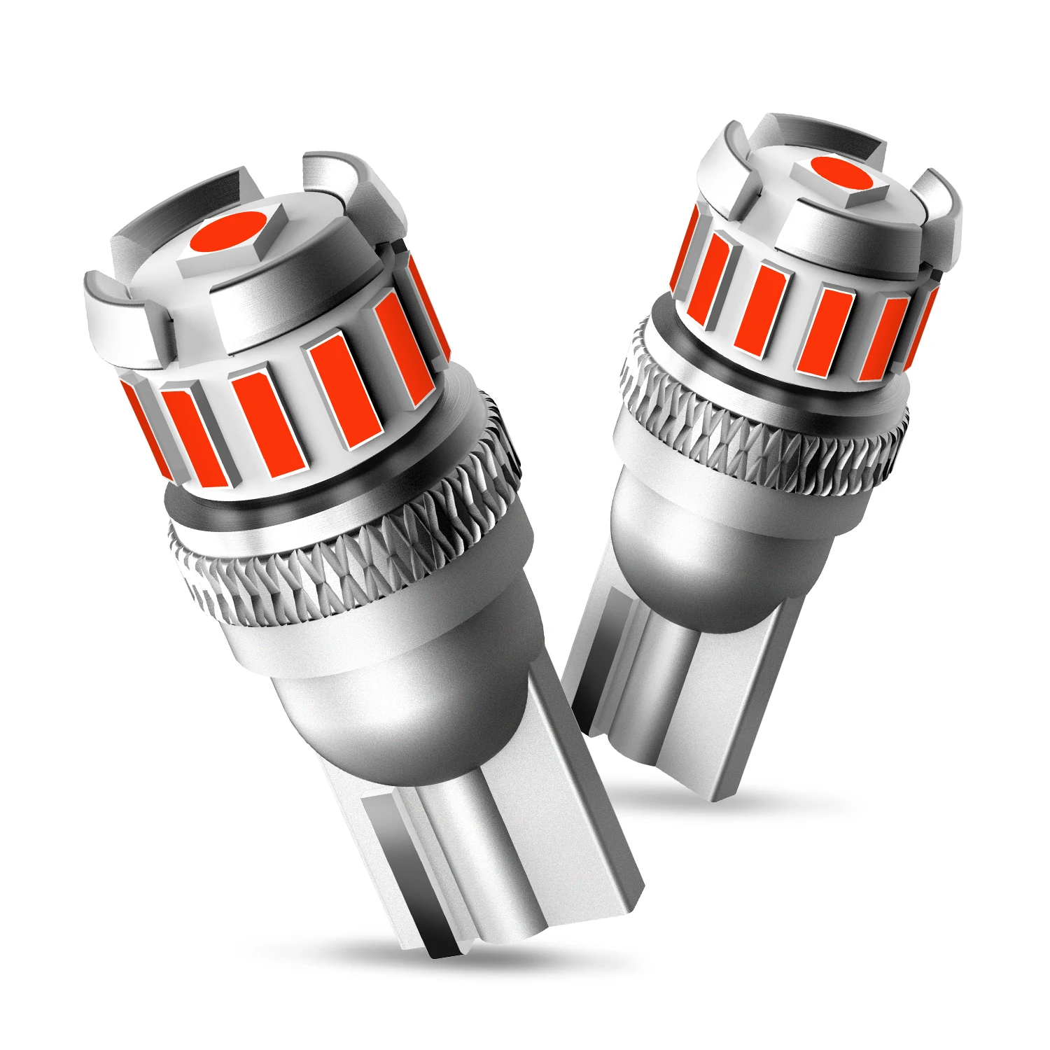 

AUXITO 2 шт. Canbus Red T10 W5W светодиодный светильник для салона автомобиля, освещение для парковочного знака для VW BMW Audi Ford Mercedes-Bens KIA Lada